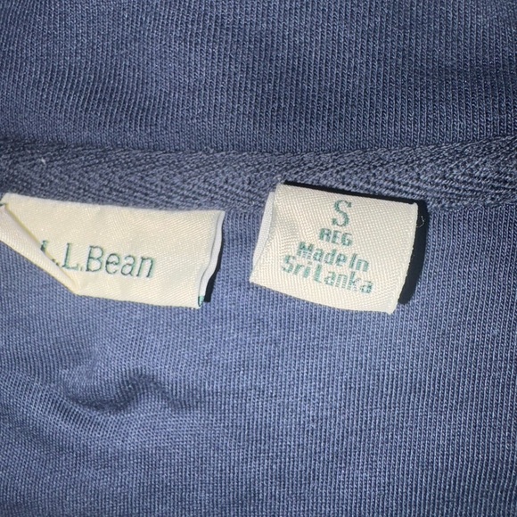 L.L.Bean Quilted Full Zip jacket  size S - Picture 6 of 6